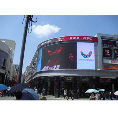 Écran mené extérieur visuel mené extérieur mené d'intense luminosité de panneau d'affichage de publicité d'armoire de fer du mur P8 960x960mm de l'affichage P8