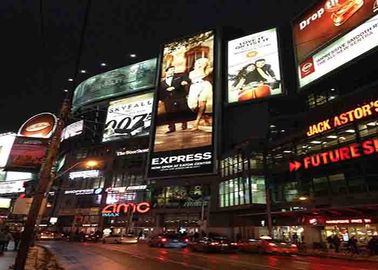 Écran LED haute luminosité résistant à l'eau extérieur en pleine couleur Location P3 Centre commercial Installation