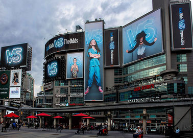 Écran LED haute luminosité résistant à l'eau extérieur en pleine couleur Location P3 Centre commercial Installation