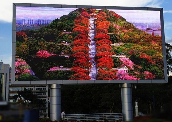 Écrans muraux de publicité de rue à large LED