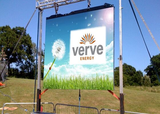 Écran LED de location extérieur P3.91 P4.81 pour concert de scène 500x500mm avec taux de rafraîchissement de 3840