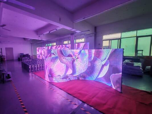 Écran LED couleur intérieure p2.5 avec armoire 640x480mm, taux de rafraîchissement 3840hz