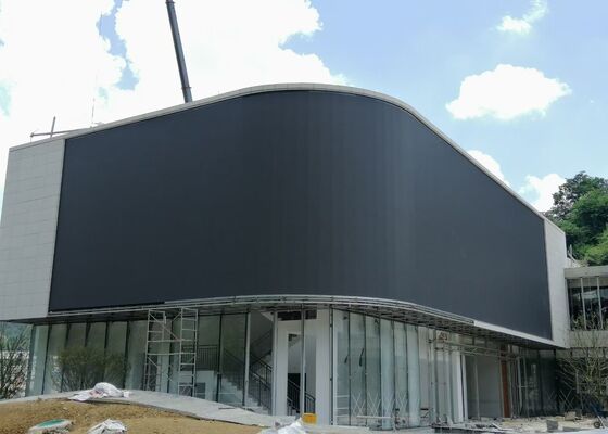 Résistant à l'eau fixe 960X960MM Panneau d'affichage extérieur en couleur entière