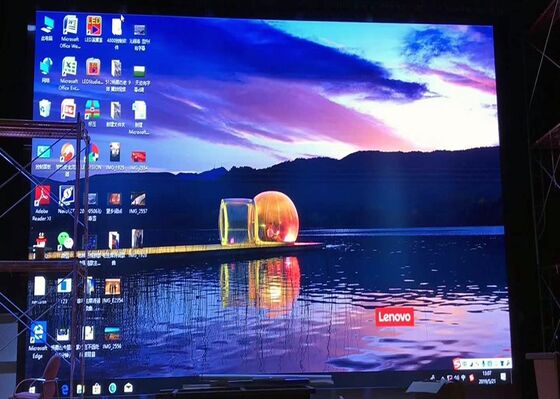 Lampe à LED P3.91 Affichage à LED intérieur / extérieur Écran LED mural 3840hz