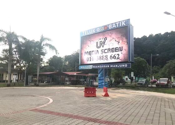 Armoire étanche pour écran LED couleur fixe extérieur p6 192*192mm, écran LED publicitaire