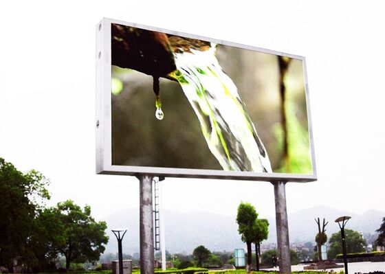 P10 Affichage extérieur à LED à couleur complète SMD imperméable à l'eau IP68 Écran LED fixe pour affichage publicitaire