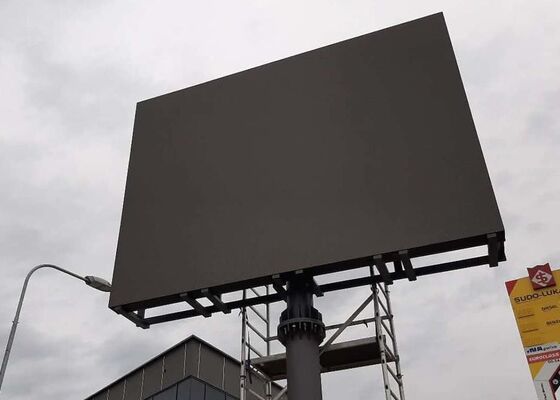 LED P6 Affichage LED plein couleur extérieur pour mur publicitaire avec haute résolution et énergie de luminosité pour affichage vidéo extérieur