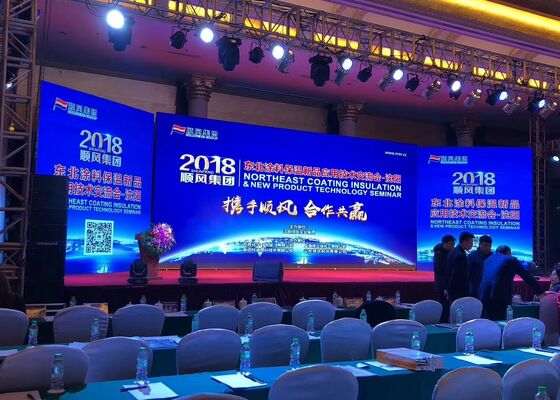 écran à LED à haute résolution p2 640x640 avec 3840 taux de rafraîchissement écran à LED couleur complète écran à LED