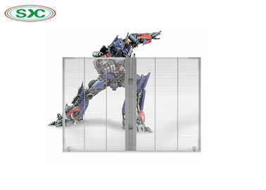 2000 cd/m2 Luminosité Écran LED transparent, Panneaux publicitaires à LED en couleur
