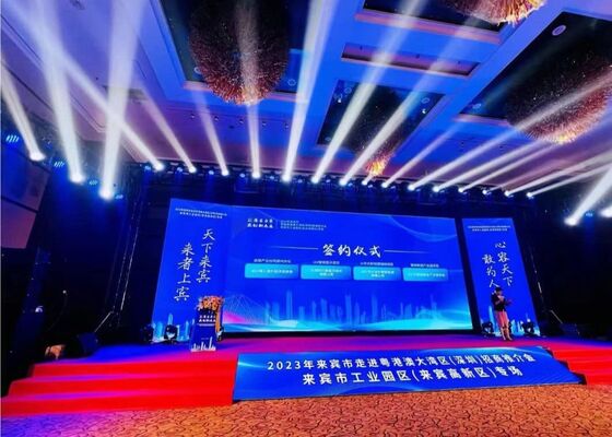 Bon prix Rate de rafraîchissement à l'intérieur P2.5 3840hz 640x640mm Écran à LED en ligne