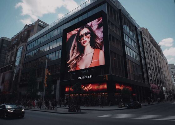 Bon prix Affichage LED plein couleur extérieur P6 imperméable à l'eau IP68 Écran d'affichage numérique Haute luminosité pour la publicité et le commerce en ligne