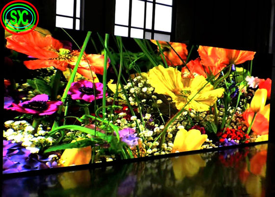 Bon prix location visuelle de mur de l'effet 3D, puce simple polychrome d'intérieur de l'affichage à LED P4.81 RVB en ligne