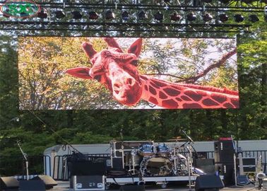 Location/installation fixe d'un écran en aluminium sous pression, écran LED plein couleur extérieur, panneau LED léger P20