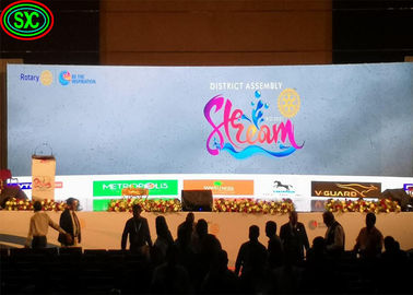 SMD Location de scène Écrans à LED Taux de rafraîchissement élevé 3840Hz P3.91 500*500mm écran à LED toile de fond de scène