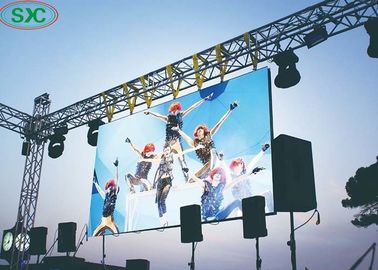 Location / coulée sous pression Aluminium plein couleur publicité extérieure affichage LED P1.667 LSN Système IP34 imperméable à l'eau