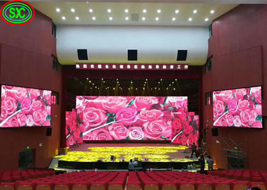 Scène LED intérieure En arrière-plan P4.81 500*500mm Église Hôtel Conférence en arrière-plan de scène à écran led
