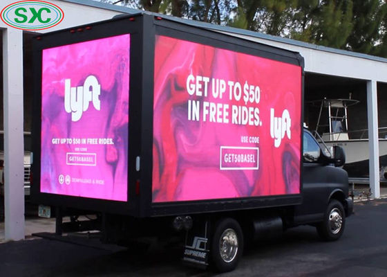Bon prix Affichage mené monté par camion extérieur P6 RVB 3 In1 pour le mouvement de roulement public de la publicité en ligne