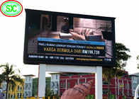 La publicité extérieure LED de la vidéo P8 SMD examine la puce d'Epistar de panneau d'affichage de bâtiment de gigaoctet