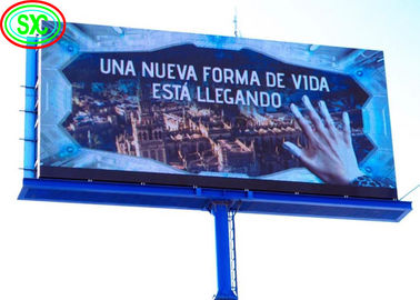 Écran en aluminium sous pression Boîte de fer / Location Commercial Freestanding Outdoor Affichage LED Full Color Pour la publicité dans la rue et les supermarchés