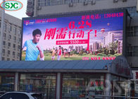 Affichage d'écran mené extérieur de la grande publicité P10 fixée au mur polychrome extérieure