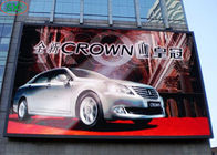 Affichage d'écran mené extérieur de la grande publicité P10 fixée au mur polychrome extérieure