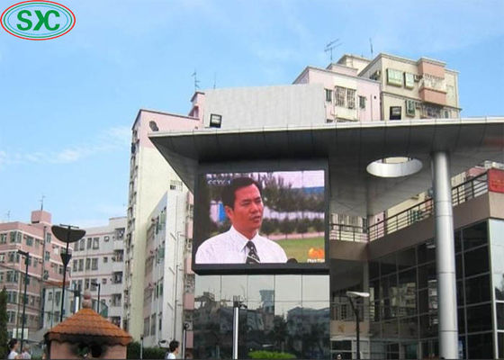 Bon prix Écran polychrome extérieur de SMD P10 LED fixé au mur pour la publicité en ligne