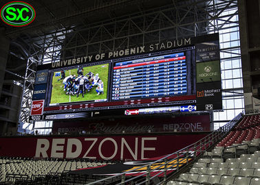 l'intense grand stade du luminosité p10 a mené l'affichage pour annoncer des sports visuels