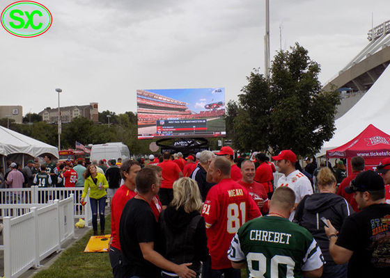 Affichage à LED de location mobile extérieur imperméable du support IP65 P4.81mm pour des événements, location d'écran mené