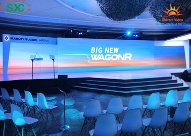 Écran LED incurvé publicitaire intérieur/extérieur IP34 Pas de pixel 3,91 mm écran led incurvé