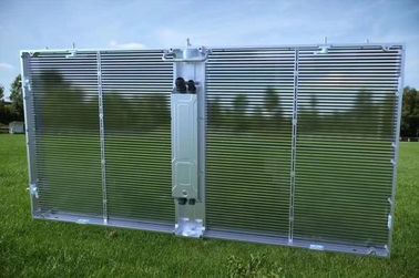 L'écran à LED à bande dessinée transparent cylindre 62500 points/m2 SMD2121