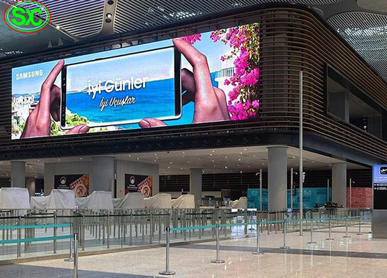 Panneau d'affichage numérique LED haute luminosité P16 avec contrôleur LED Nova à distance