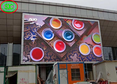 P6 Affichage LED plein couleur extérieur Grand écran publicitaire 1920Hz Affichage LED plein couleur intérieur