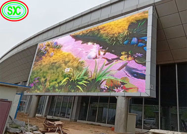P6 Affichage LED plein couleur extérieur Grand écran publicitaire 1920Hz Affichage LED plein couleur intérieur