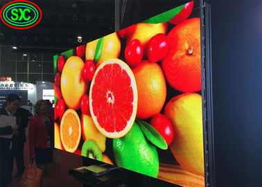 Pixel Pitch 2,5 mm Affichage LED fixe à l'intérieur Vidéo 1080p Aluminium sous pression