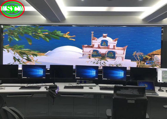 Mur vidéo LED intérieur à installation fixe 4 P5 P6 grand angle de vision sans rémanence écran LED couleur intérieure