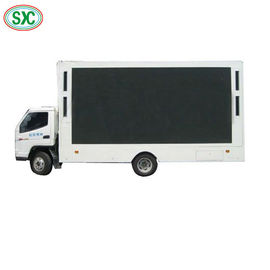 P4 Affichage à LED de camion mobile à haute luminosité 1R1G1B Casse en fer/acier à puces