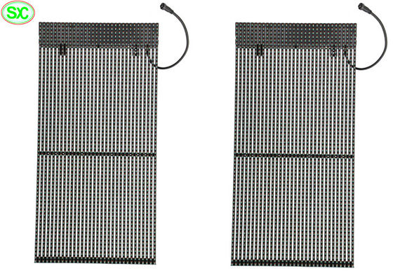 Installation facile en mur P15 de rideau d'affichage à LED de Novastar de contexte imperméable visuel d'étape