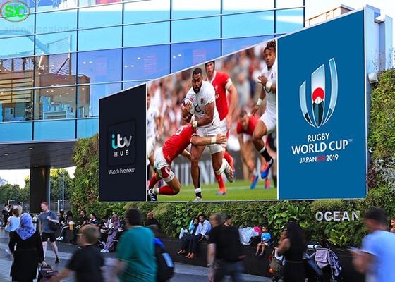 Affichage de tableau indicateur du stade LED de volleyball de plage d'affichage à LED de stade de P10 Nationstar