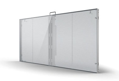Écran de télévision LED transparent commercial 1R1G1B 1000 mmx1000 mm Taille du boîtier