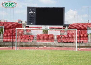 Écran d'affichage LED en couleur extérieure SMD P5 RGB de stade fixe installé
