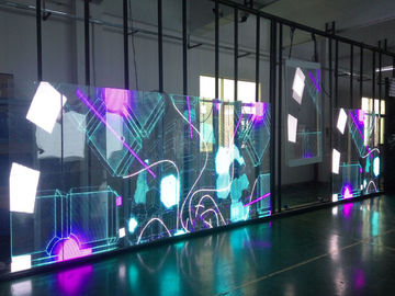 Affichage transparent commercial, affichage transparent LED 1R1G1B