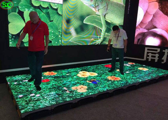Bon prix LED interactive imperméable Dance Floor 3840Hz l'OEM/ODM de vitesse de régénération admis en ligne