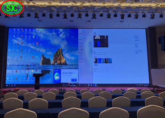 Affichage à LED à haute définition en intérieur à couleur P2.5 P3 LED Affichage publicitaire à LED audiovisuel