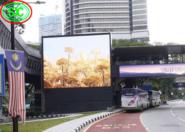 Écran d'affichage publicitaire LED résistant à l'eau en extérieur P6 Affichage vidéo mural en couleur