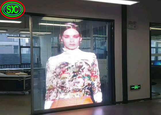 Bon prix P3.9 Affichage vidéo LED ultra-mince et transparent avec un taux de rafraîchissement élevé supérieur à 3840 Hz en ligne