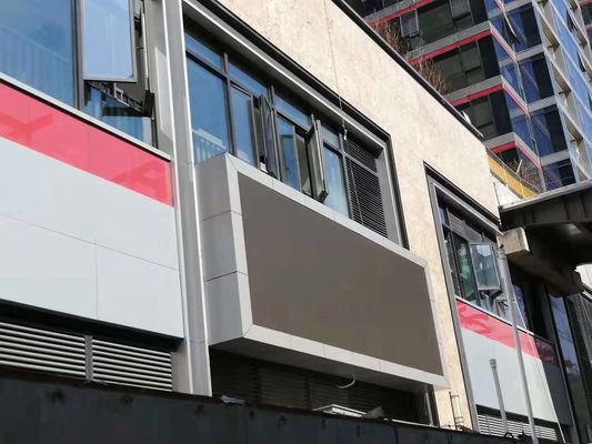 P4 étanche à l'eau plein écran LED extérieur à couleur plongée en fonte aluminium armoire en fer/acier extérieur plein écran LED à couleur