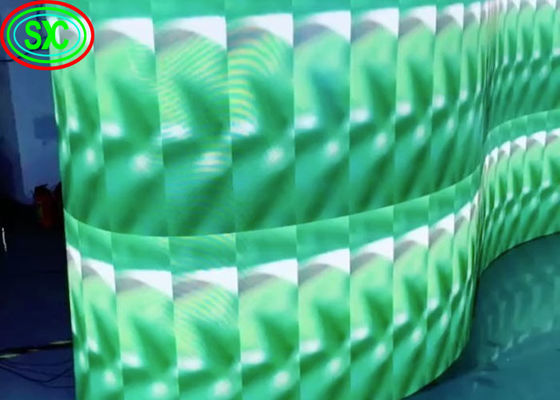 MBI5124 IC P3.91 Location intérieure Écran d'affichage à LED incurvé, Écran mobile en couleur complète à couleur complète