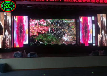 P3.91 de haute qualité Écran LED intérieur Location d'événement de scène en couleurs entières Mur vidéo 7 segments