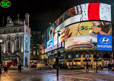 P10 Grand écran LED plein écran extérieur à couleur de location Panneau publicitaire numérique SMD2727