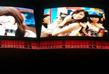 Groupe de films doux Publicité LED flexible écran couleur complet 4 mm Pixel Armoire en acier courbé